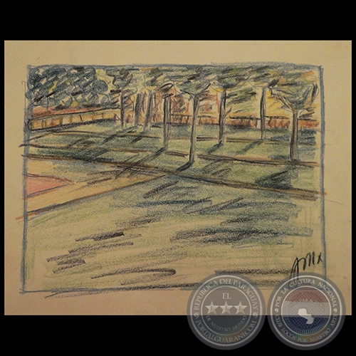 Sin Nombre 628 - Dibujo de Juan Max Boettner