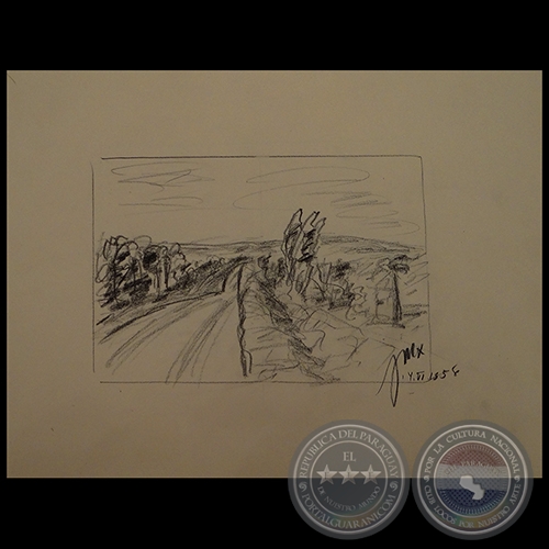 Sin Nombre 632 - Dibujo de Juan Max Boettner
