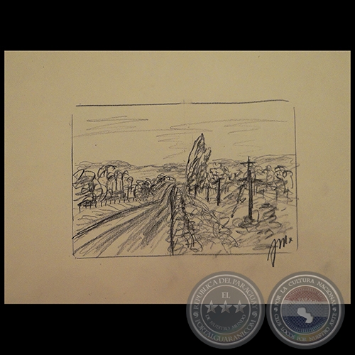 Sin Nombre 633 - Dibujo de Juan Max Boettner
