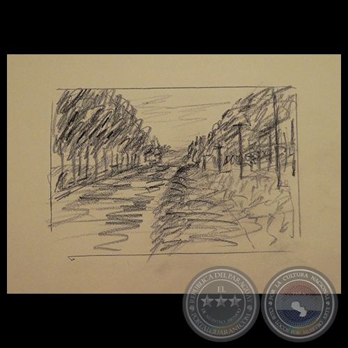 Sin Nombre 634 - Dibujo de Juan Max Boettner