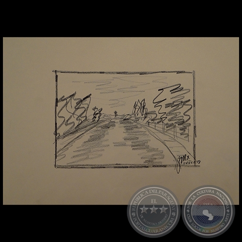 Sin Nombre 635 - Dibujo de Juan Max Boettner