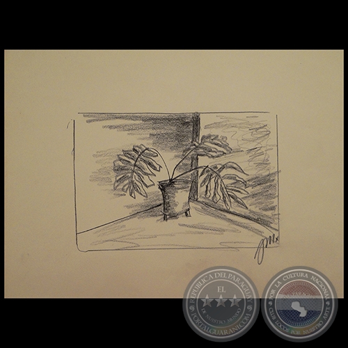 Sin Nombre 636 - Dibujo de Juan Max Boettner