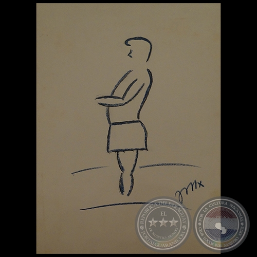 Sin Nombre 664 - Dibujo de Juan Max Boettner