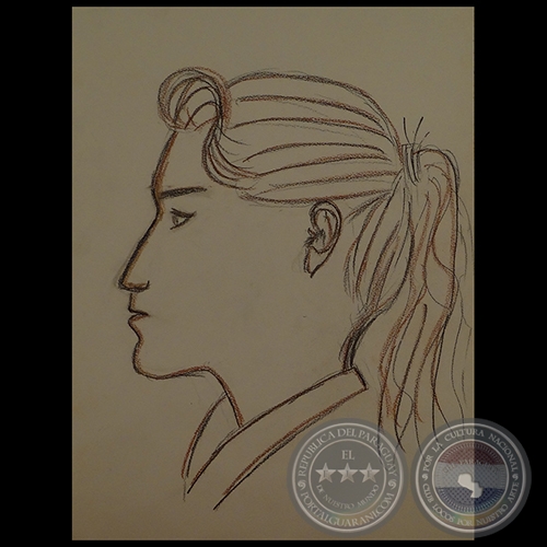Sin Nombre 666 - Dibujo de Juan Max Boettner