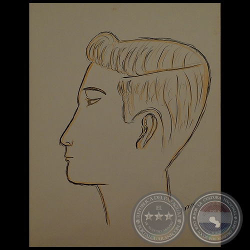Sin Nombre 675 - Dibujo de Juan Max Boettner