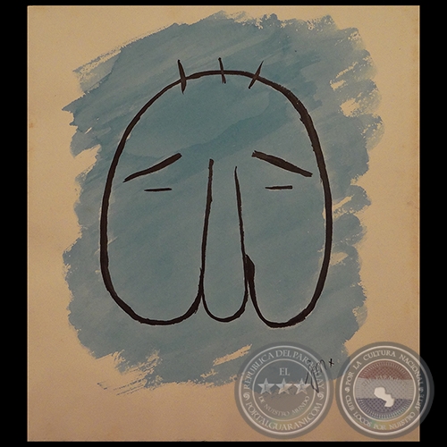 Sin Nombre 735 - Dibujo de Juan Max Boettner