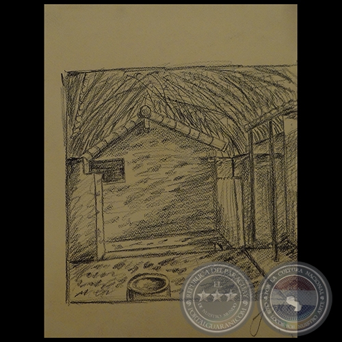 Sin Nombre 751 - Dibujo de Juan Max Boettner