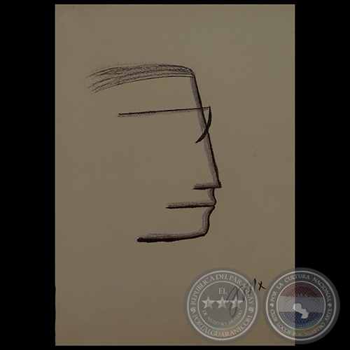 Sin Nombre 753 - Dibujo de Juan Max Boettner