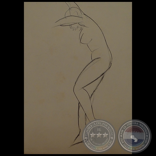 Sin Nombre 756 - Dibujo de Juan Max Boettner