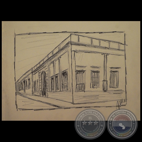 Sin Nombre 766 - Dibujo de Juan Max Boettner