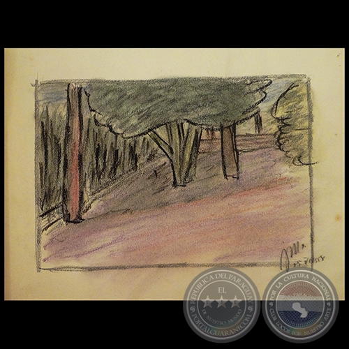 Sin Nombre 771 - Dibujo de Juan Max Boettner