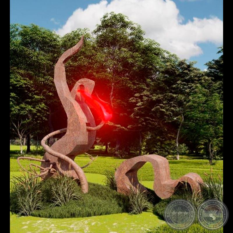 FERTILIDAD - Escultura de LUIS SANTIAGO TORRES