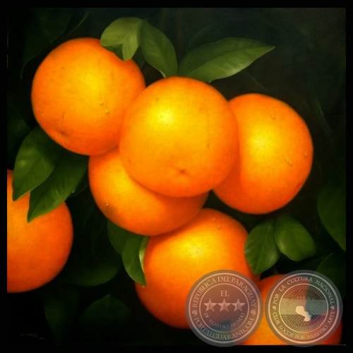 FRUTAS, 2011 - Óleos de EUGENIA ORTIGOZA (GALERÍA DE ARTE MATICES)