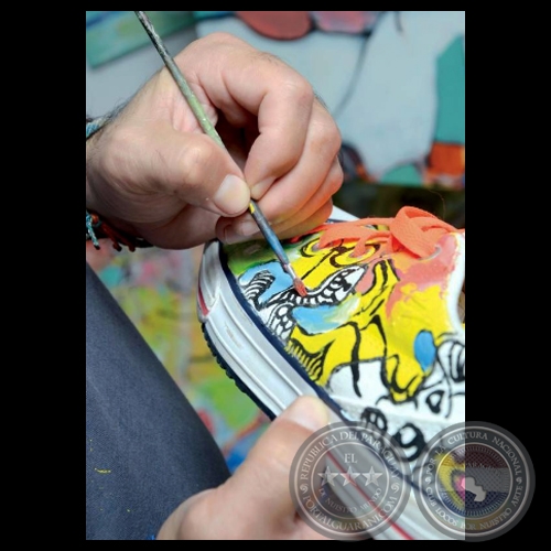 FLAVIO RUBÉN GIMÉNEZ - COLORIDO Y ORIGINAL ANDAR - Por MARLENE APONTE BRANCO, ABC Color