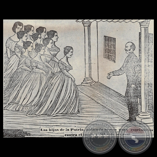 ILUSTRACIONES DE G. Y. AQUINO - Periódico de guerra CABICHUÍ