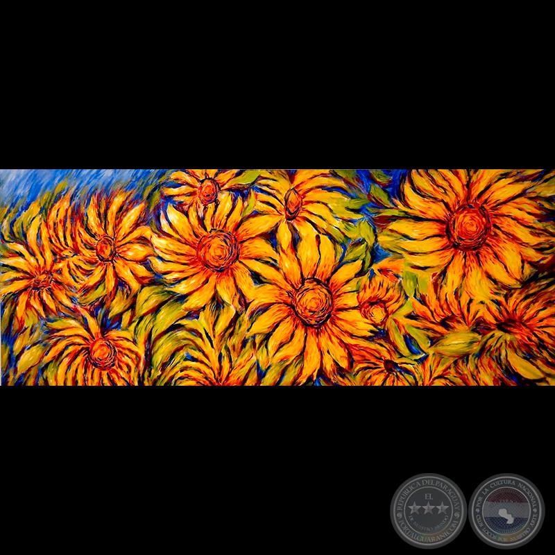 Girasoles - Obra de José Enrique Sequera Netto