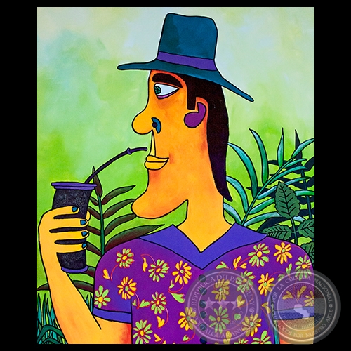 EL TERERE - Acrílico de (GL) GUILLERMO RIQUELME y (LÉO) ELÉONORE GUILLEMIN