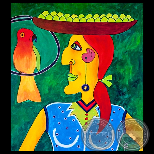 LA CHIPERA - Acrílico de (GL) GUILLERMO RIQUELME y (LÉO) ELÉONORE GUILLEMIN