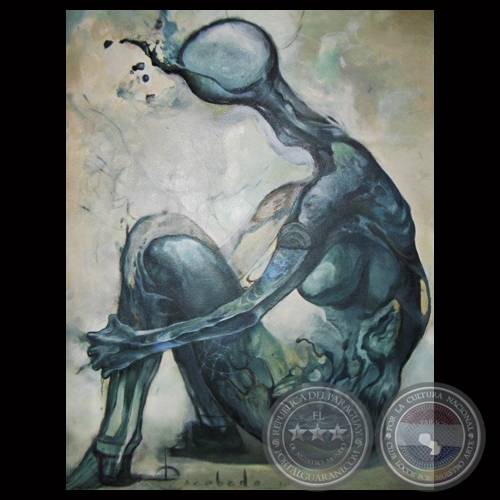 H20, 2010 - Óleo de Manuel Escobedo