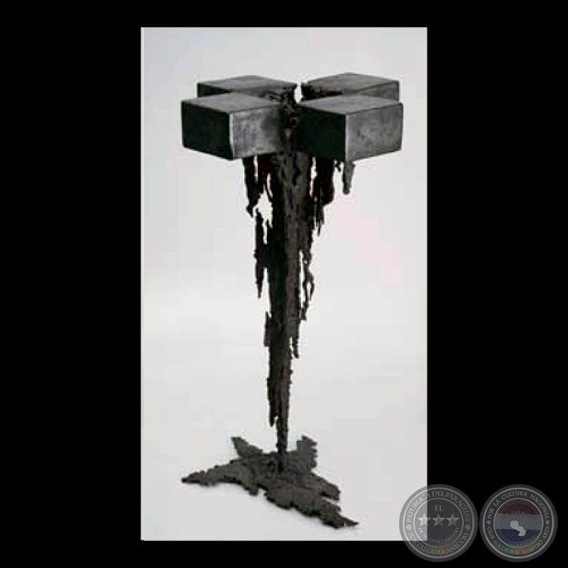 CRUZ LLORANDO O LLANTO DE LA CRUZ, 1972 - Escultura pública de HERMANN GUGGIARI