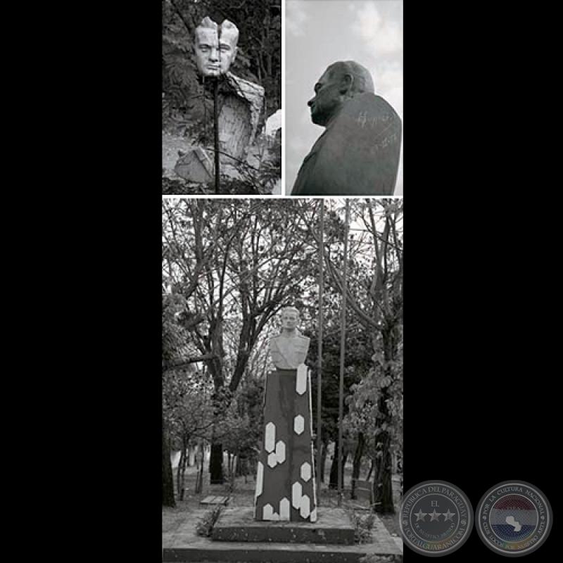 MONUMENTO A JOSÉ F. ESTIGARRIBIA, 2007 - Escultura de HERMANN GUGGIARI