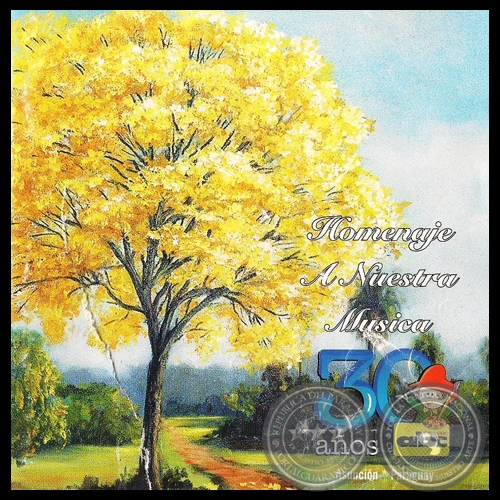 HOMENAJE A NUESTRA MÚSICA - Ilustración de Tapa CALIB
