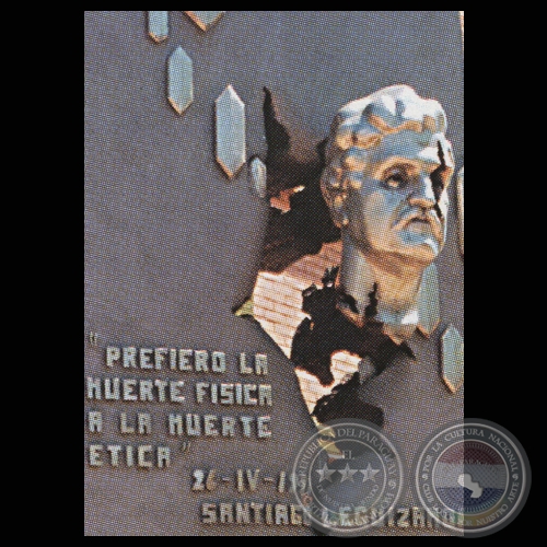 MONUMENTO A SANTIAGO LEGUIZAMÓN, 1991 - Escultura de HERMANN GUGGIARI