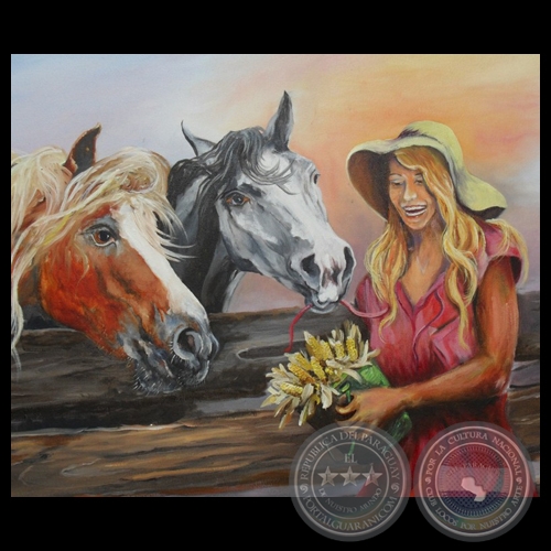 CABALLOS - Óleos de DOROTEA JANINA WEIS DE BRADLER