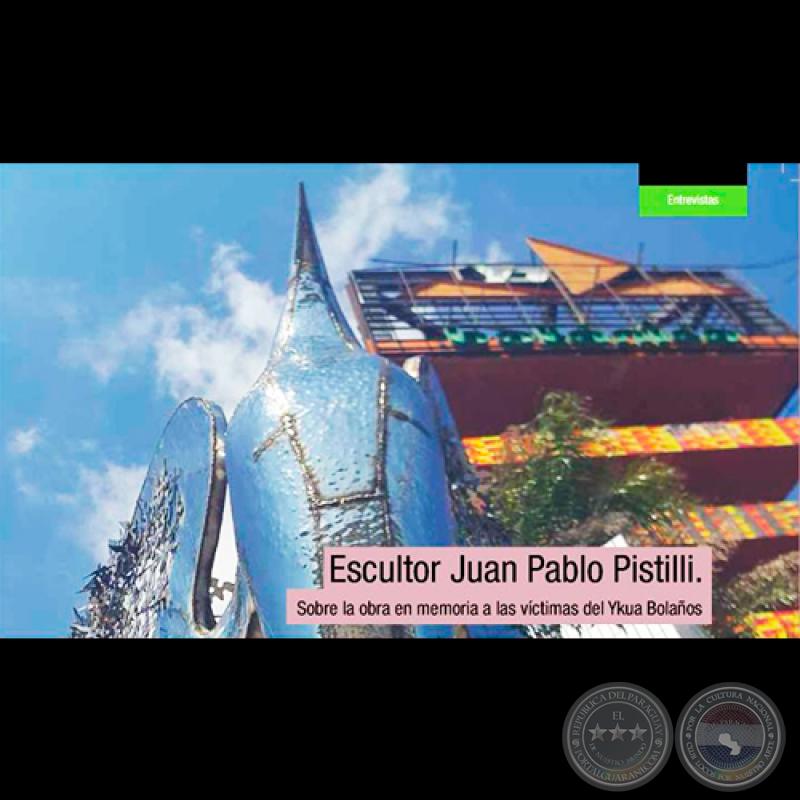 Escultor Juan Pablo Pistilli - Julio 2015 - Green Tour Magazine