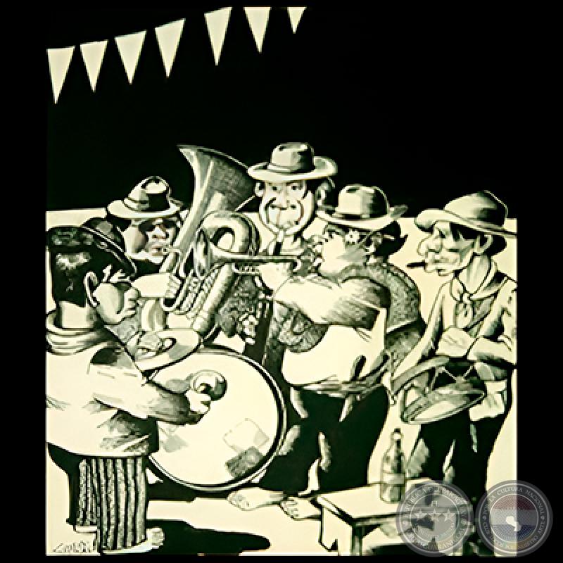 DIBUJO 9 - Obra de JUAN IGNACIO SORAZÁBAL - Colección GRUPO LIEBIG