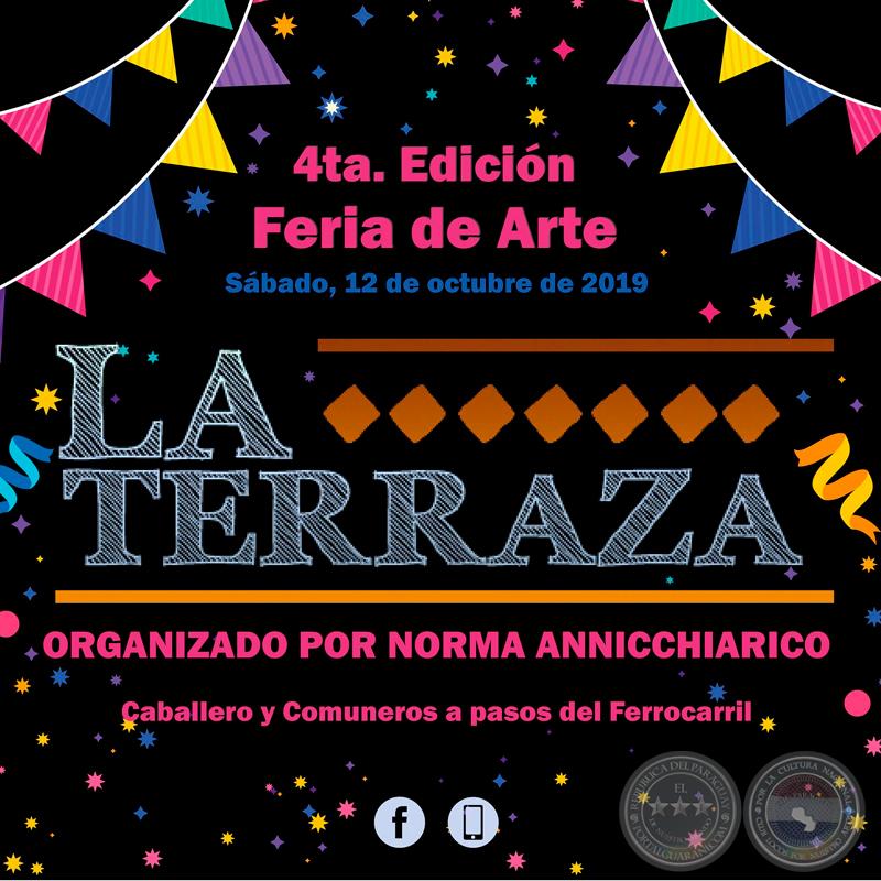 LA TERRAZA - 4ta. Edición - Sábado, 12 de octubre de 2019