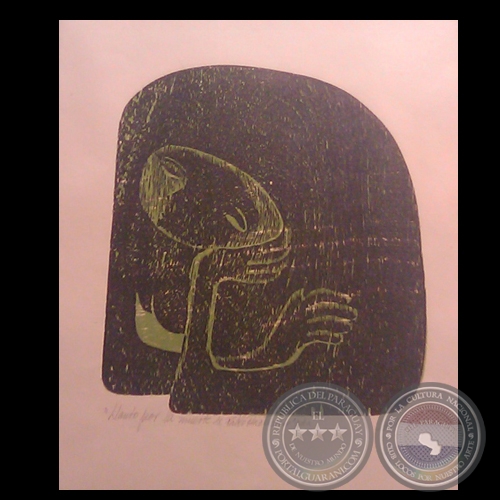 LLANTO POR LA MUERTE DE PABLO PICCASO, 1973 - Obra de OLGA BLINDER