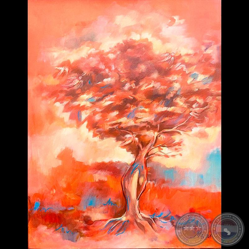 "Tiempo suspendido. Chaco" - Obra de María Gloria Echauri de Muxfeldt