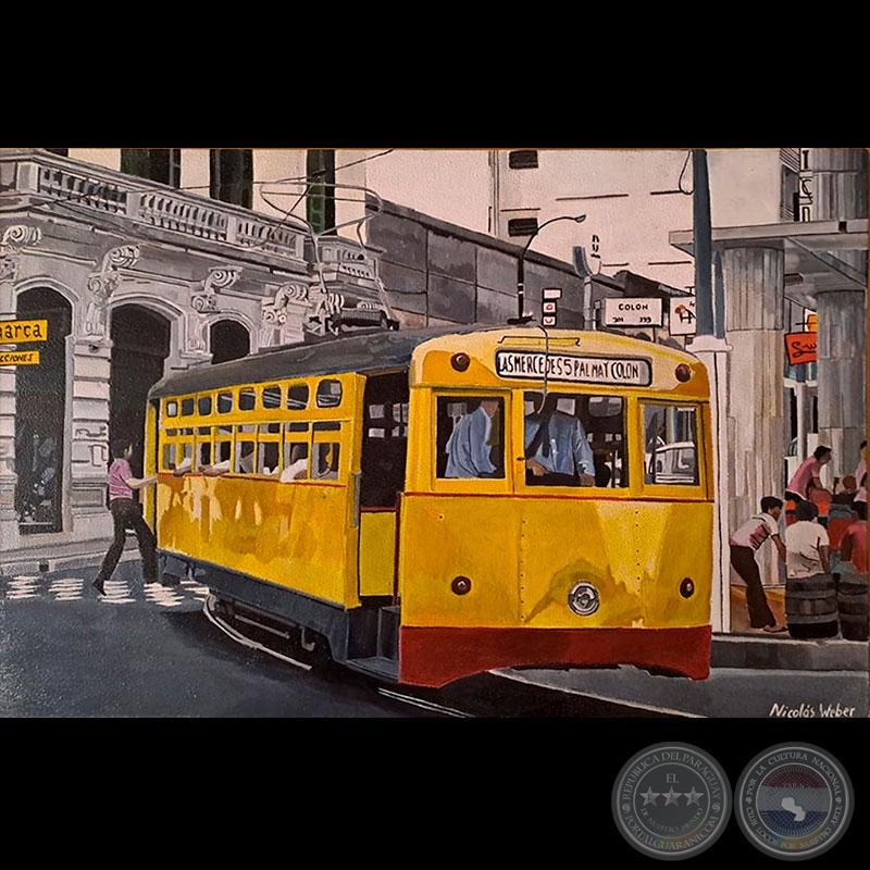 "EL TASSARA B9 EN PALMA Y COLÓN" - 1977 - Obra de Nicolás Weber