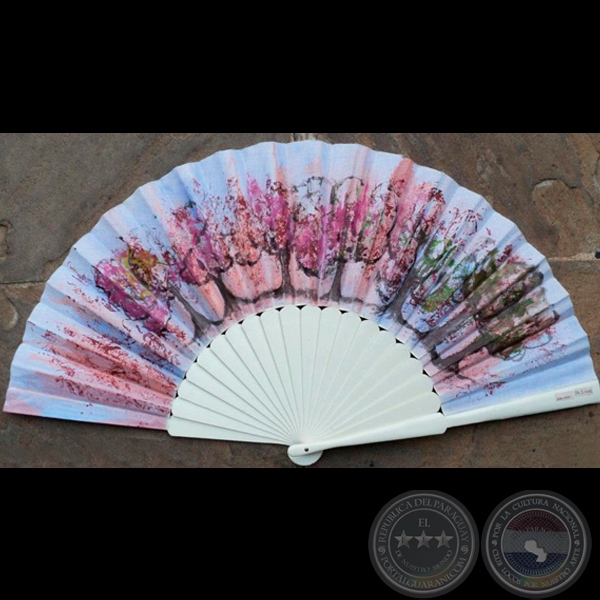ABANÍCOS PINTADOS, 1996 - Obra de OLGA BLINDER