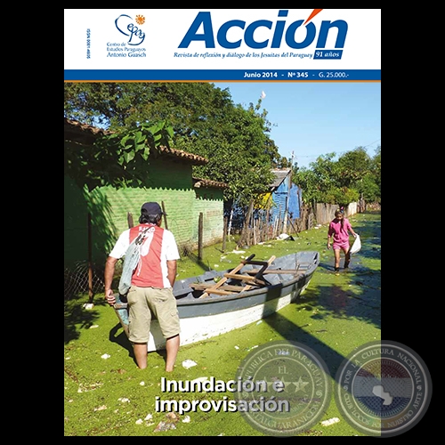ACCIN N 345 - Revista de reflexin y dilogo de los Jesuitas del Paraguay