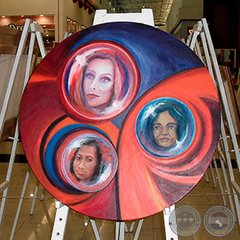 ROSTROS, 2012 - Pintura de GLORIA DE PISTILLI