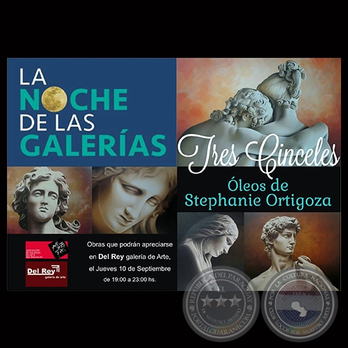 TRES CINCELES, 2015 - Óleos de STEPHANIE ORTIGOZA