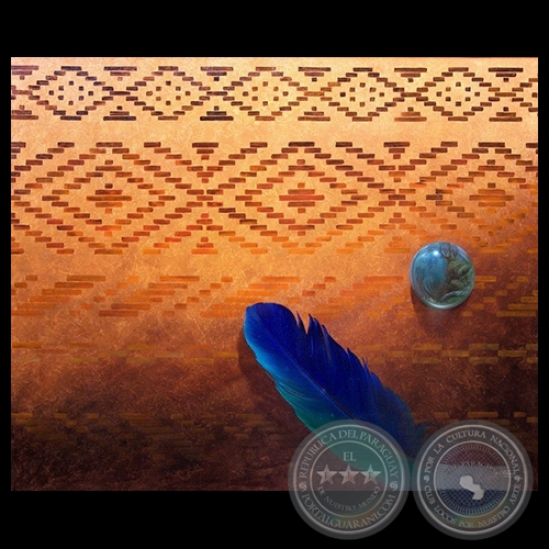 YEGUAKA TENONDE PORANGUE'I, 2015 - Obra tema indígena de EUGENIA ORTIGOZA