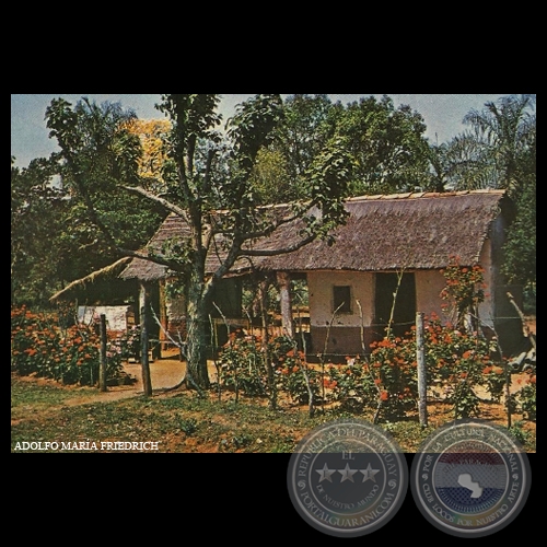 RANCHITO TÍPICO - SAN LORENZO - PARAGUAY - Foto de ADOLFO MARÍA FRIEDRICH