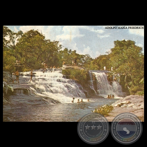 SALTO PIRARETA - PIRIBEBUY - PARAGUAY - Foto de ADOLFO MARÍA FRIEDRICH