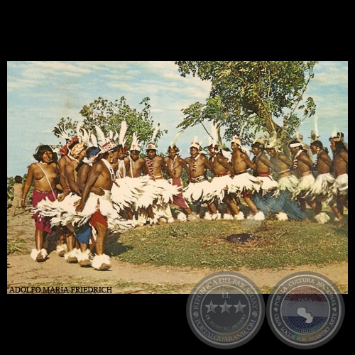 DANZA INDIA - INDIOS MACÁES - CHACO  PARAGUAYO - Foto de ADOLFO MARÍA FRIEDRICH