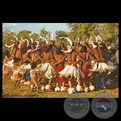 DANZA INDIA - INDIOS MACÁES - CHACO  PARAGUAYO - Foto de ADOLFO MARÍA FRIEDRICH