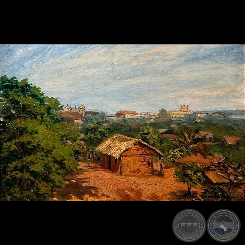 LA CHACARITA - Óleo a la espátula sobre tela de ALICIA BRAVARD