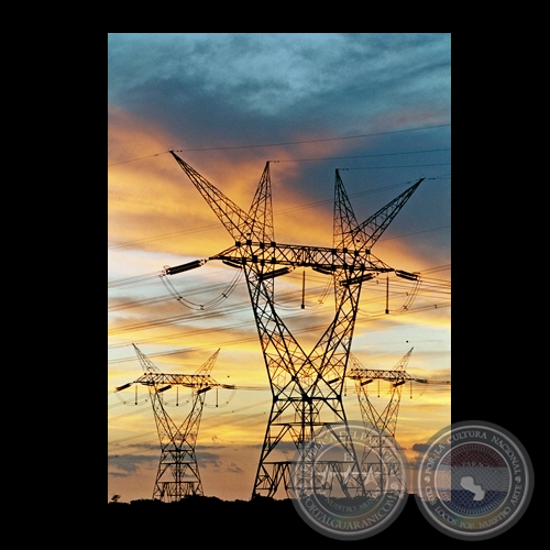 TORRES DE ITAIPU (Al atardecer) -  Fotografía de FERNANDO ALLEN