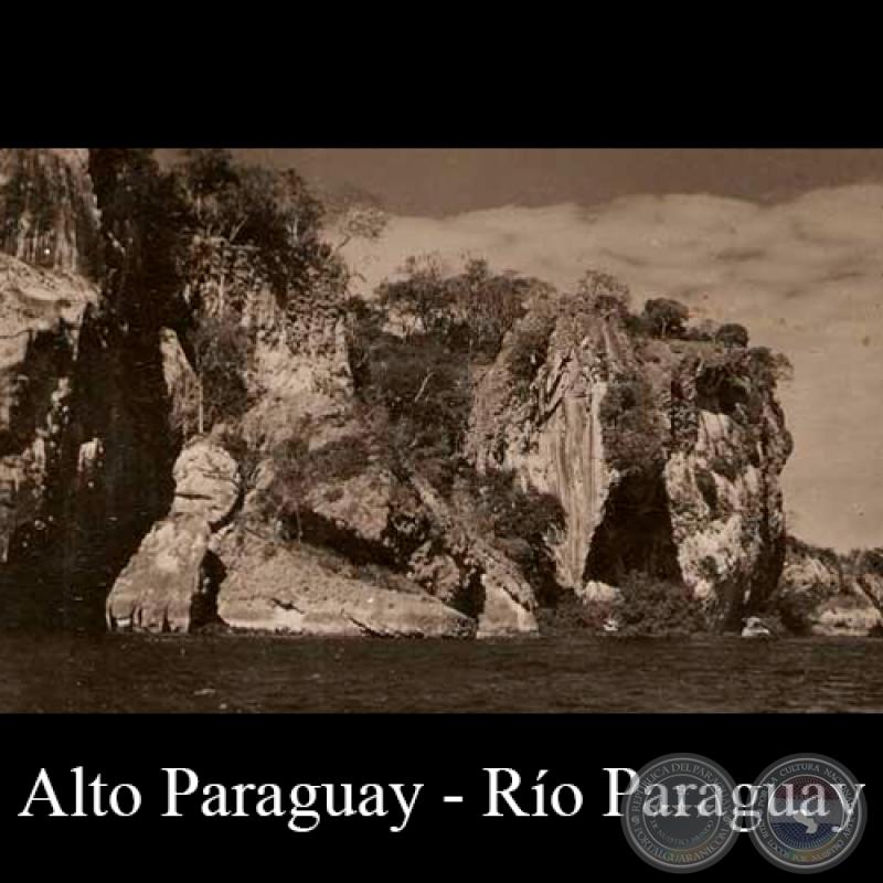 ALTO PARAGUAY - RÍO PARAGUAY - Fotografía de A.M. FRIEDRICH - TARJETA POSTAL DEL PARAGUAY