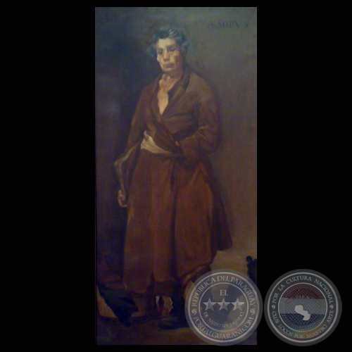 ESOPO - COPIA SEGÚN DIEGO VELÁZQUEZ - Óleo de ANDRÉS CAMPOS CERVERA
