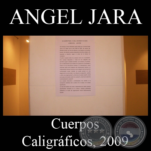 CUERPOS CALIGRÁFICOS, 2009 - Dibujos de ÁNGEL JARA