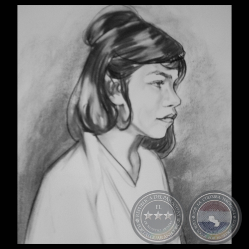 RETRATO DE APOLONIA FLORES - Obra de FEDERICO CABALLERO