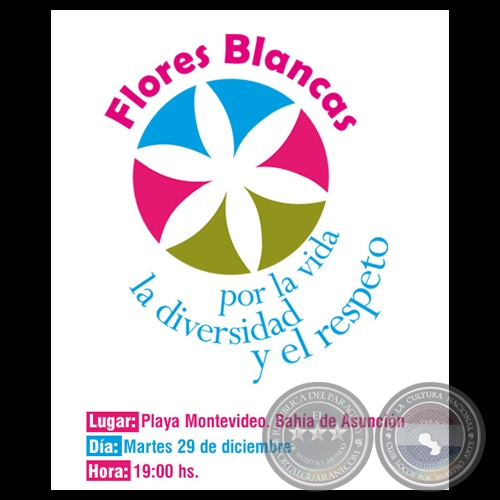 FLORES BLANCAS POR LA VIDA, LA DIVERSIDAD Y EL RESPETO, 2011 - ARTISTAS SOLIDARIOS